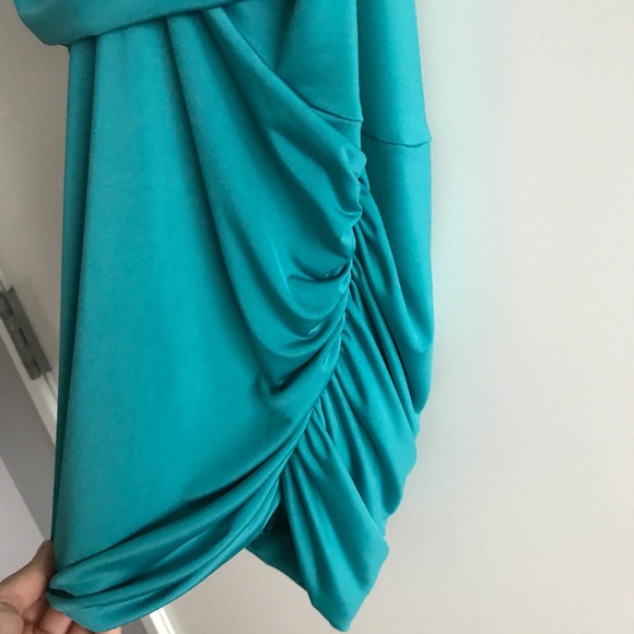 💛 SALE Arden B Teal Club Dress with Racer Back - Picture 7 of 8